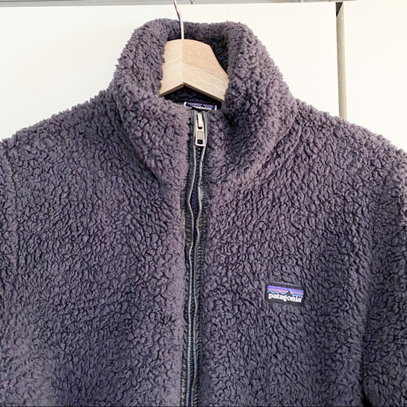 Patagonia Los Lobos Fleece Jacket Full Zip purple size small - Picture 3 of 8